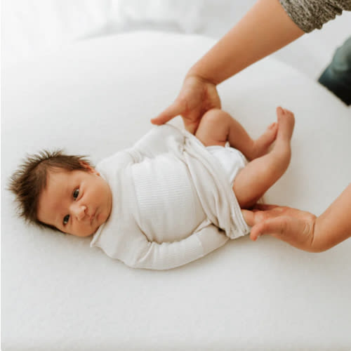 Large Bamboo Blend Beige Swaddle Sleep Sack – Swaddelini