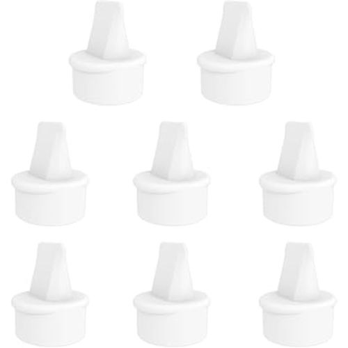 8pcs Replacement Duckbill Valves Compatible with Lansinoh Hand Pumps/Signature Pro/Smartpump 2.0/Smartpump 3.0 Manual Pump, Replace to Lansinoh Valves