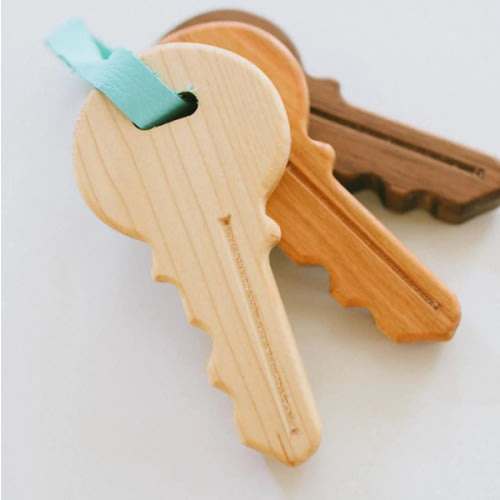 Wooden Toy Keys
