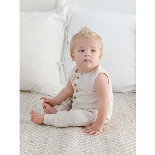 Heather Oat / 0-3M