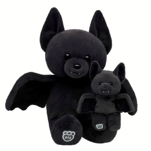 Posable Bat plush w/ Mini Beans Plush | Build-A-Bear