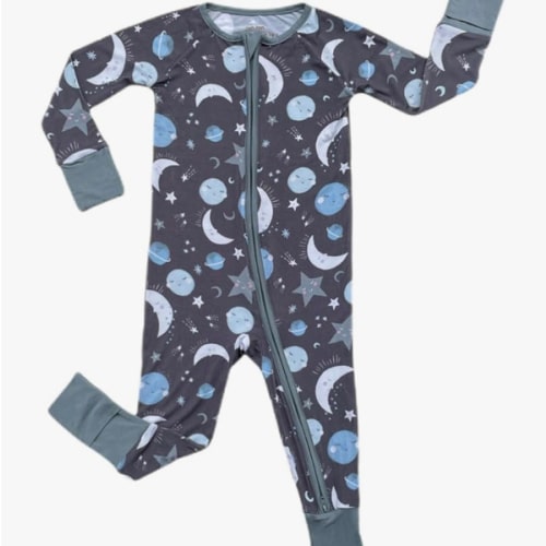 Little Sleepies Pajamas for Baby Boys & Girls, Viscose from Bamboo Baby Pajamas, Preemie & Newborn Sleepers, 2-Way Zipper PJs