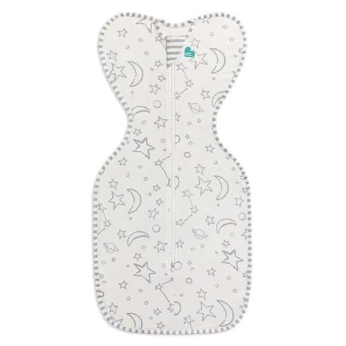 Love to Dream Swaddle UP, Silky-Lux 1.0 TOG, Super Soft, Luxurious 100% Viscose from Bamboo, Allow Baby to Sleep in Their Preferred Arms Up Position, Snug Fit Calms Moro Reflex, Cream, 13-19lbs