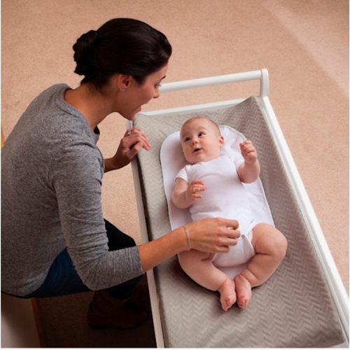 Boppy Changing Pad Liners, Pack of 3, White, Soft Terrycloth with Waterproof Backing Makes Wiggly Diaper Changes Easier and Comfy, for Quicker Cleanup of Changing Pads, Machine Washable and Dryable