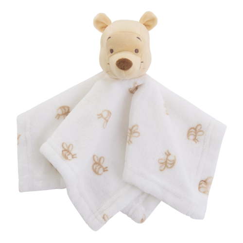 Winnie the Pooh Plush Security Blanket, Infant Unisex, Ivory and Gold - Walmart.ca