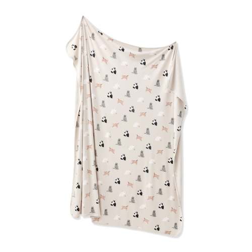 Swaddle Blanket in Fluffy Cat