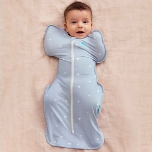 Swaddle Up™ 1.0 TOG Viscose from Bamboo Mist Blue Boats