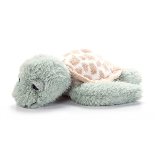 The Petting Zoo Sea Turtle Stuffed Animal Plushie, Gifts for Kids, Fuzzlez Sealife Animals, Tortoise Plush Toy 10 Inches
