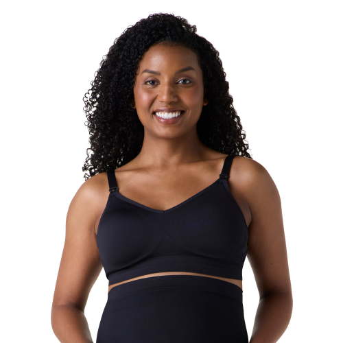 Ingrid & Isabel For Every Belly Women's Maternity & Nursing Seamless Wire free Bra, SizesS-XXXL