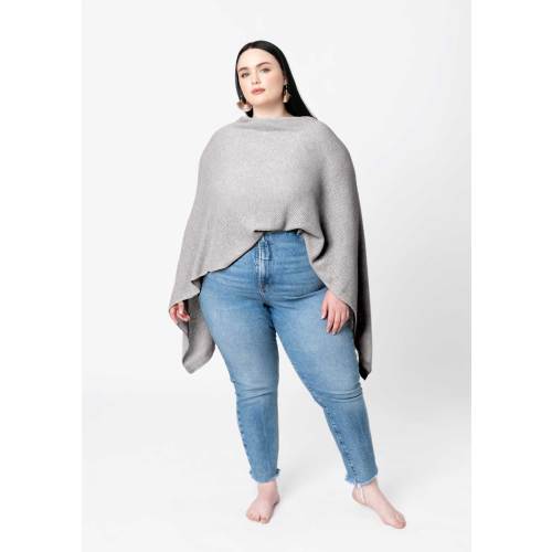 The Grey Cocoon™ Plus Breathable Nursing Cover