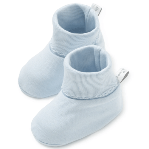 Blue Kissy Basics Booties
