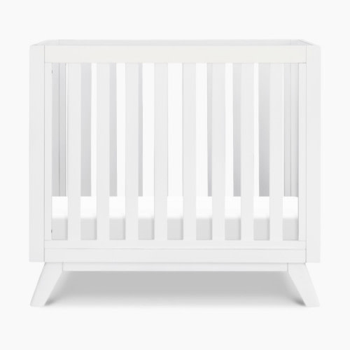 daVinci Otto 3-in-1 Convertible Mini Crib with 4" Mattress - White