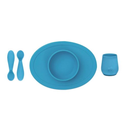 Ezpz First Food Set - Blue - 4pc
