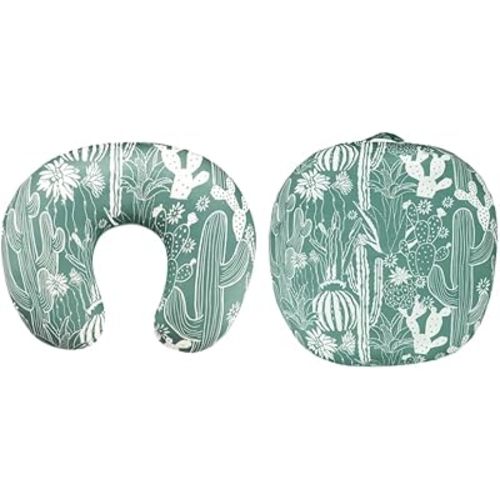 Baby Lounger Replaceable Cover & Double-Sided Removable Nursing Pillow Cover for Baby Girls Boys Newborn Cactus (Only Cover)