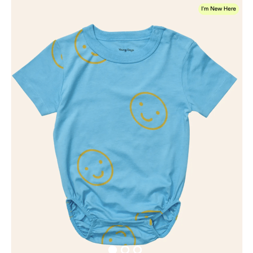 Short Sleeved Bubble Onesie – Young Days