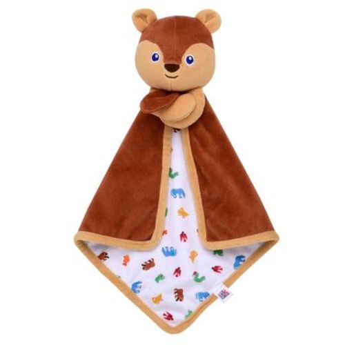 World of Eric Carle Plush Snuggle Buddy Security Blanket with Rattle & Interactive Features