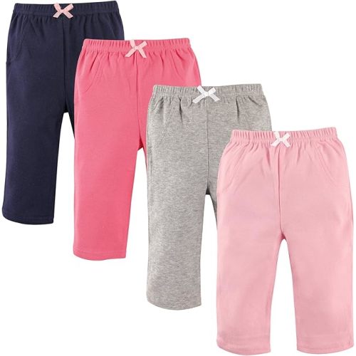 Luvable Friends Baby Boys' Cotton Pants