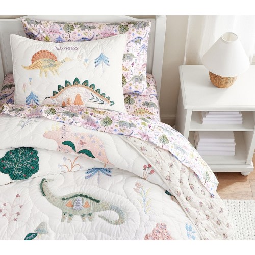 Heritage Dino Quilt & Shams | Pottery Barn Kids