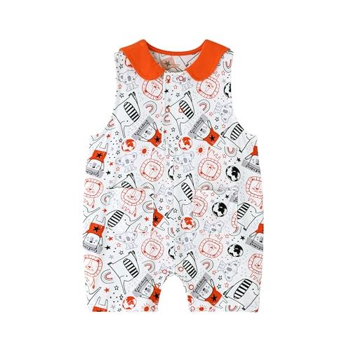 BambooBud Baby Boy Girl Romper Toddler Infant Boys Girls Sleeveless Jumpsuit Clothes Snap One Piece Outfit Bamboo Viscose
