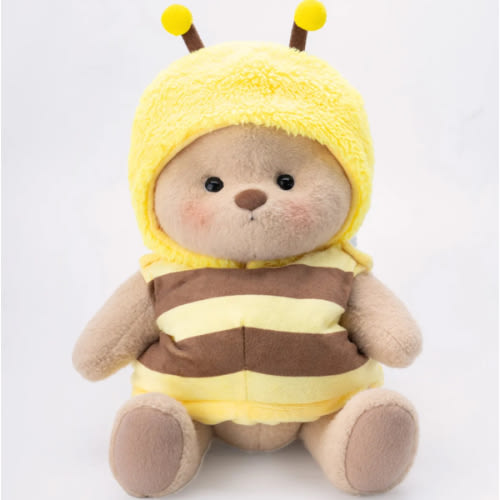 Getahug Happy Little Honey Bee Bear | Handmade Jointed Teddy Bear Gift