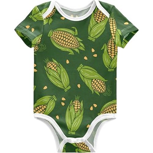 Baby Bodysuits Soft Cotton Short Sleeve Baby Clothes for Girls Boys