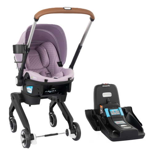 Gold Shyft DualRide with Carryall Storage Infant Car Seat and Stroller Combo (Agate)