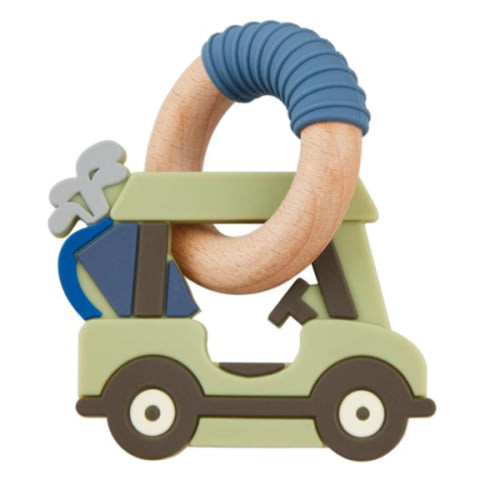 Golf Cart Silicone Teether | Mud Pie