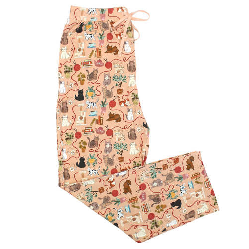 Cats Meow Bamboo Relaxed Lounge Pajama Pants – Emerson and Friends