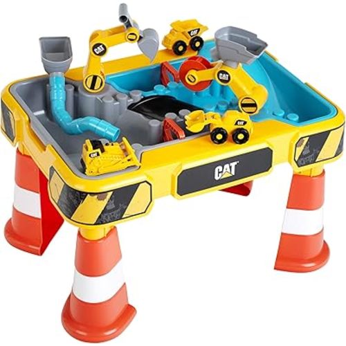 Klein CAT: Sand and Water Play Table, Kids Pretend Play, Construction Toys, Ages 18 Months+