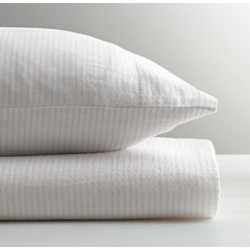 Classic Stripe Crib Fitted Sheet | RH Baby & Child