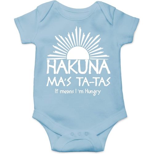 CBTwear Hakuna Ma's Ta Baby Bodysuit Adorable Infant Unisex Romper Clothing Boy Girl Newborn Outfit