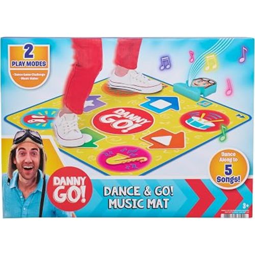 Danny Go! Dance & Go! - Tapete de música con luz para movimiento y juego de música