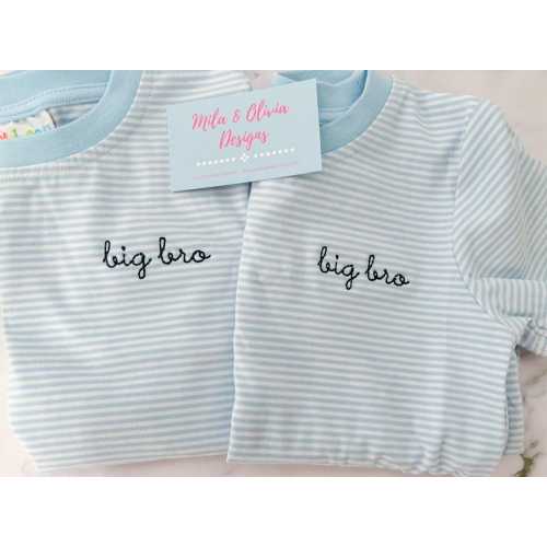 Big Brother Striped Shirt, Pregnancy Announcement