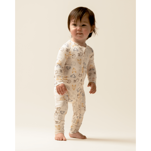 Bamboo Baby Pajamas | Twilight Floral | Kindred Bravely