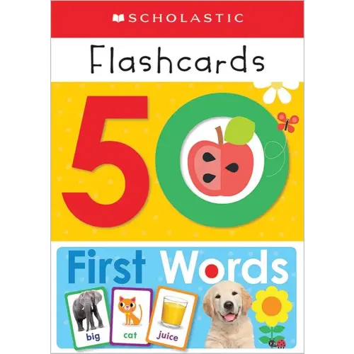 Cartwheel Books Language Skills Vehicles 50 First Words Flashcards: Scholastic Early Learners (Flashcards)