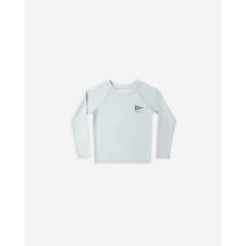 Long Sleeve Rashguard Light Blue – Rylee + Cru