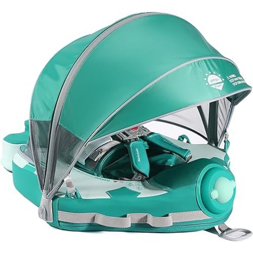 Mambobaby Add Tail Newest Baby Float with Sun Canopy – Special Edition Green