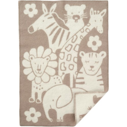 Picnic Plaid 65x90 cm, Beige from Klippan Yllefabrik | RoyalDesign