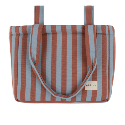 Handle Bag Red + Blue · Minicoton
