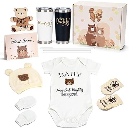 13pcs Baby Shower Gift for New Parents, New Mom Care Package, New Mom Gifts for Women, Baby Welcome Box, Pregnancy Gifts for Expecting Mom, Gender Reveal Gift, First Time Moms Gift Box