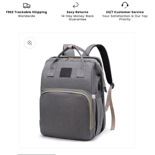 Buy Teeny Traveler™ - Diaper Bag Online | WackyVenture