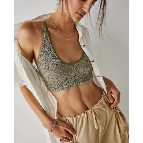 What's The Scoop Floral Bralette | Free People