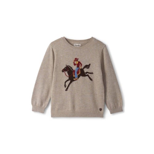 Ranch Cotton Sweater, 3-6M