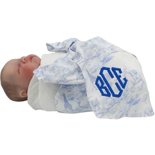 Morxy Personalized Newborn Swaddle Sash-Cotton Maternity Sash with Big Bowknot - Custom Sash for Baby Girls & Boys - Cute Baby Accessory for Newborn Photography Props and Nursery Décor