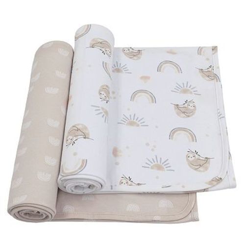 Living Textiles 2-Pack Jersey Swaddles