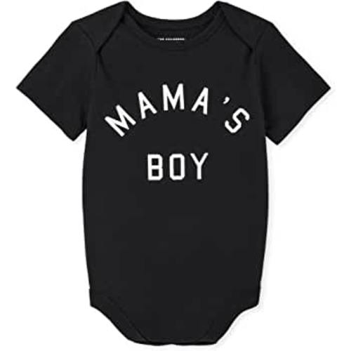 The Children's Place unisex-baby Short Sleeve 100% Cotton Family Bodysuits