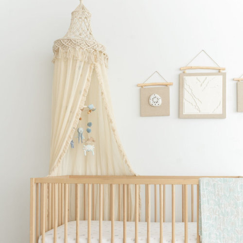 Crane Baby Kendi Macrame Canopy | Wayfair