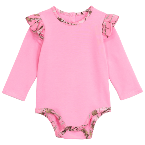 Bass Pro Shops Ruffle Long-Sleeve Bodysuit for Babies | Bass Pro Shops