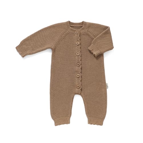 Avibae Baby Knit Romper, Cotton Sweater for Newborn Boys and Girls | Infant Onesie for 0-9 Months, Organic Cotton, Baby Outfit