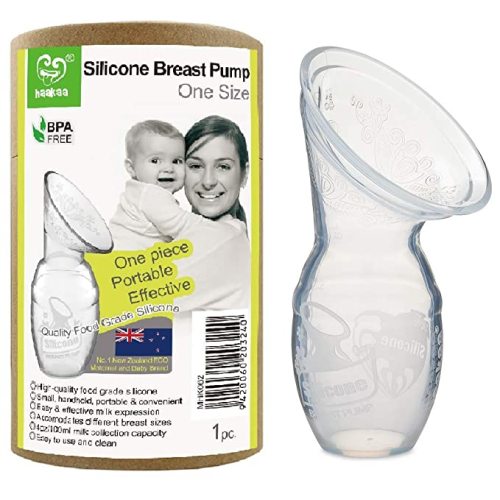 Haakaa Silicone Breastfeeding Manual Breast Pump Milk Pump 100% Food Grade Silicone BPA PVC and Phthalate Free